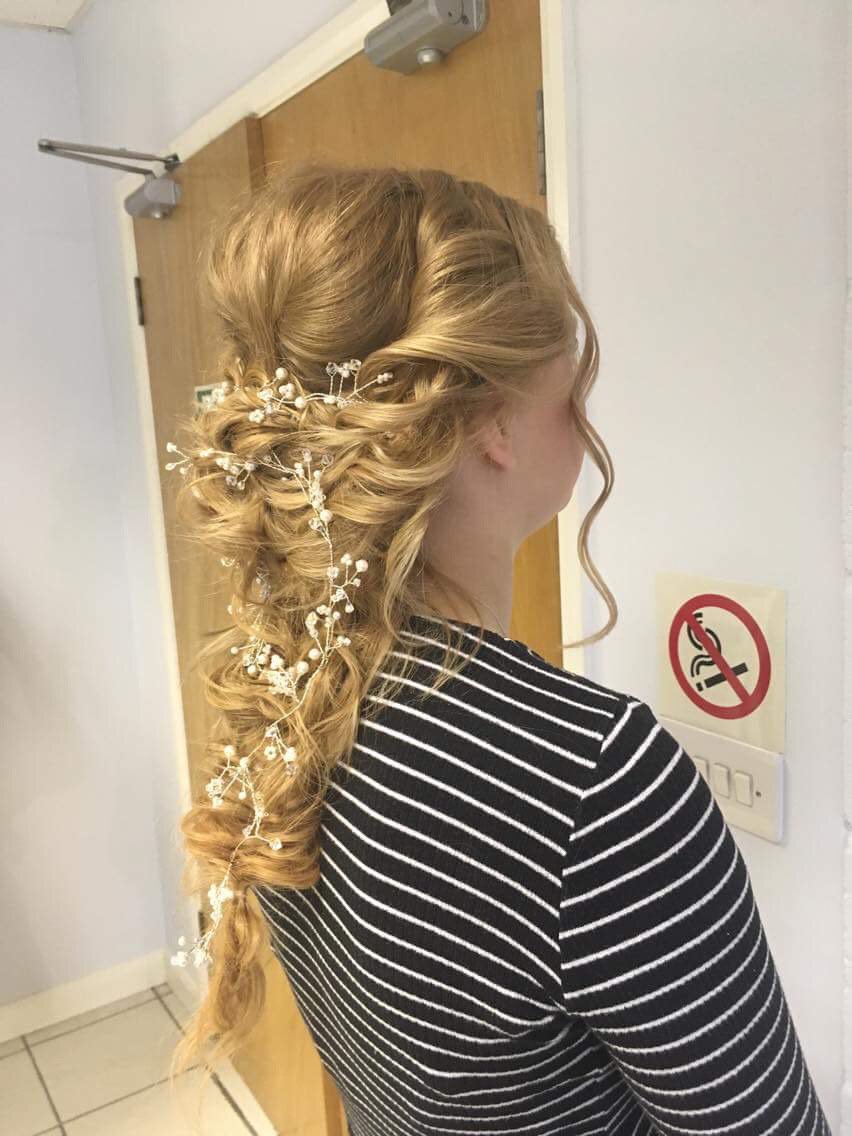 Beautiful occasion hair by Olivia. Consultations are complimentary for any functions you may have this summer #wedding #prom #party #ball #gardenparty #summerparty #hairup #msalons