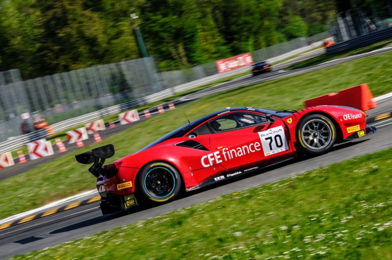 FerrariRaces's tweet photo. .@GTSportsclub It's #Ferrari #488GT3 1-2-3 @Autodromo_Monza! #Cordoni is on #poleposition (@AFCorse); #Hook (@RinaldiRacing) P2; @1MANIACpvg (AF Corse) P3. Well done guys! #Fit4GT https://t.co/ViL6kKKEMP