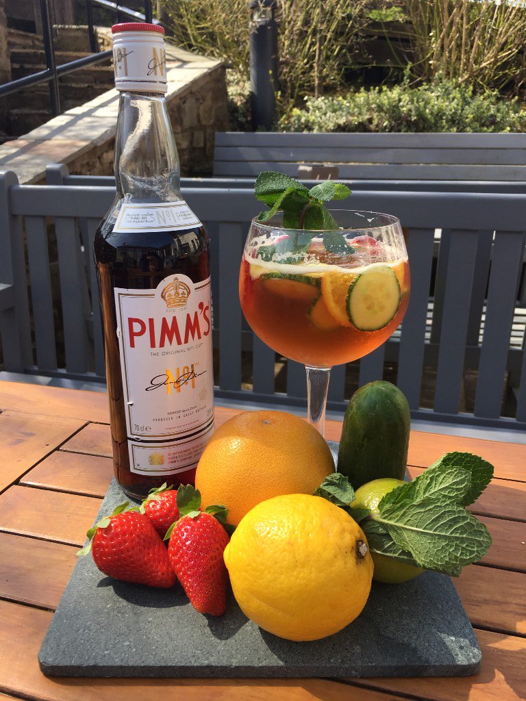 Pimms in the garden anyone?