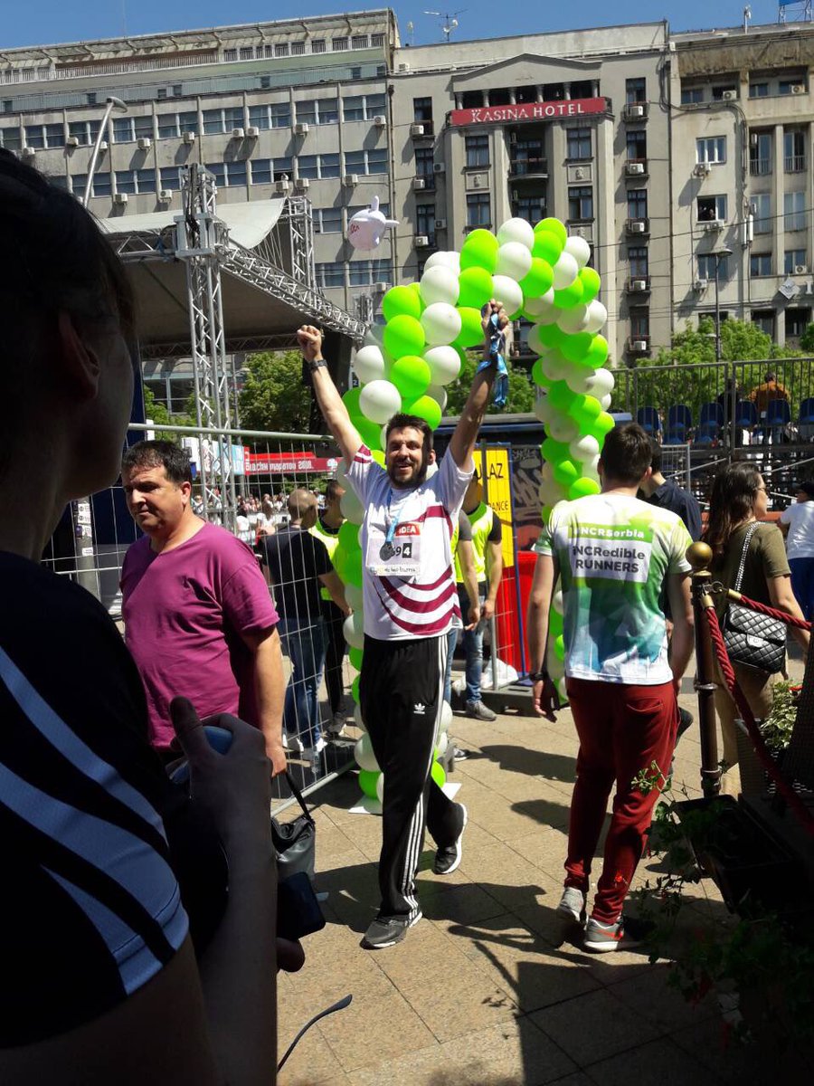 ServicePlusIT's tweet photo. In the end we are all winners !!! #Congratulations #SPteam #SPWayofLife #belgrademarathon #BeogradskiMaraton https://t.co/hTWC7JotQv