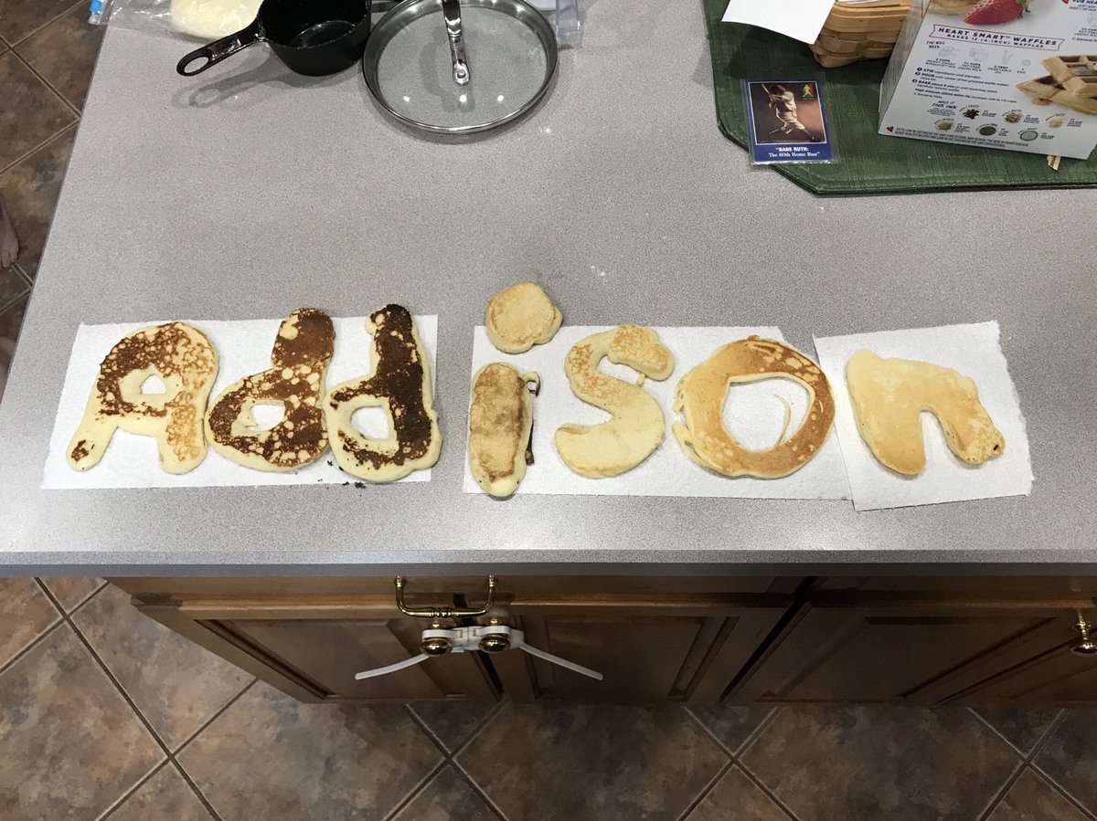 andrewselder's tweet photo. I had a pancake request for breakfast this morning!! https://t.co/LuYOyX8sJo