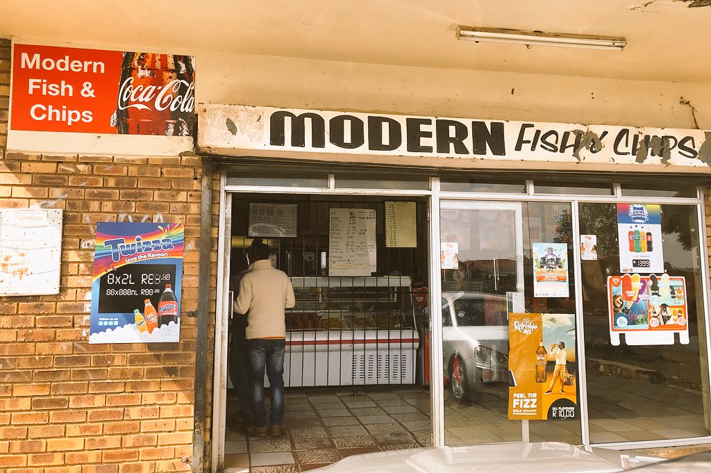 GinyiSisulu's tweet photo. The best #gwinya joint in Soweto near the old Star butcher in #Dube with everything they come with. Where is your best #gwinya joint #kasi #snoekfish #achaar #amagwinya #chips #special #whiteliver #Whitleeva #cheese #showmeyoursillshowyoumine #bestamagwinya #soweto #kota https://t.co/Gw5cAhG1uZ