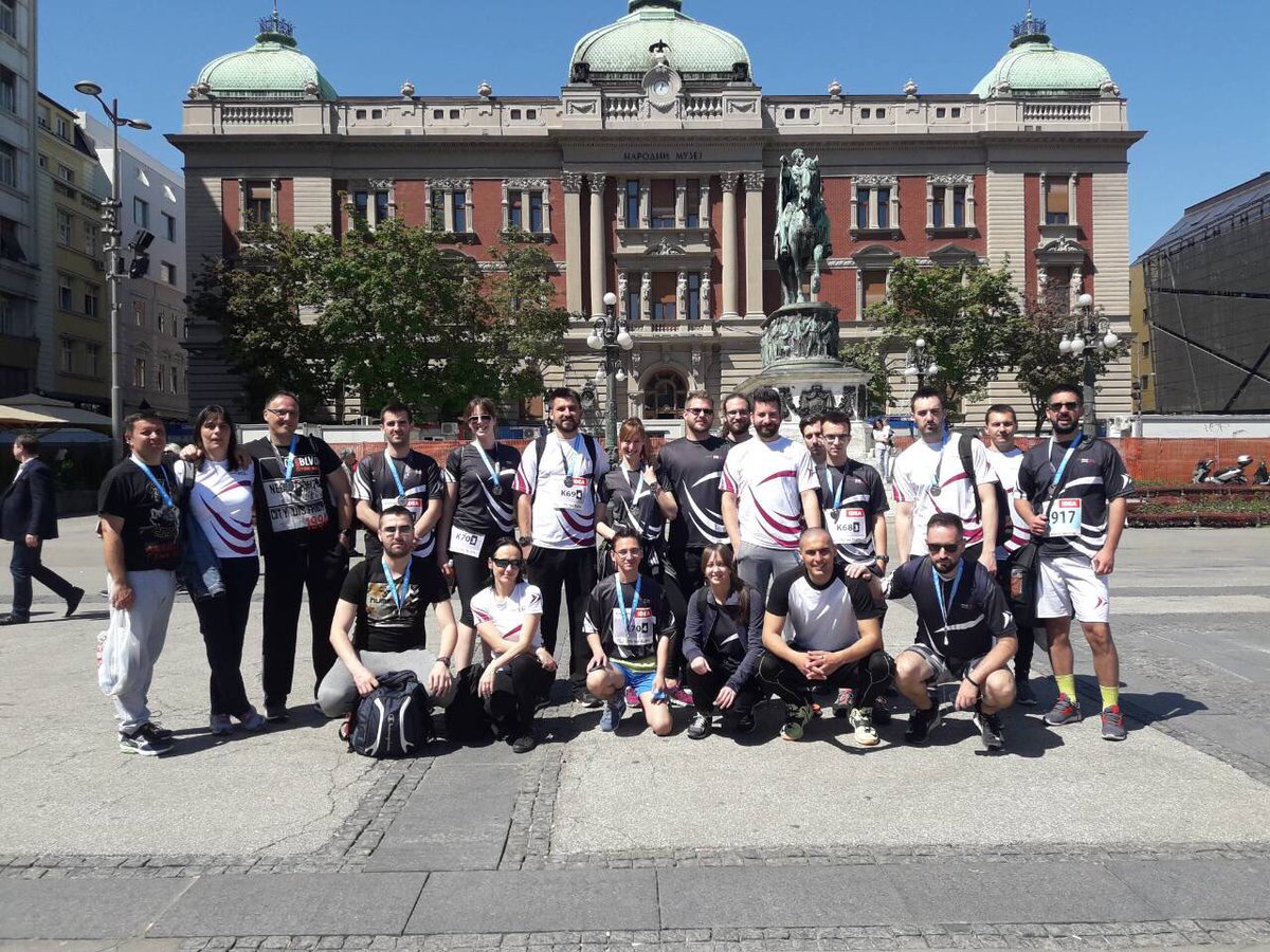 ServicePlusIT's tweet photo. Our amazing day continues...time for lunch !!! #SPteam #SPWayofLife #belgrademarathon #BeogradskiMaraton https://t.co/9w4pkCkBgI