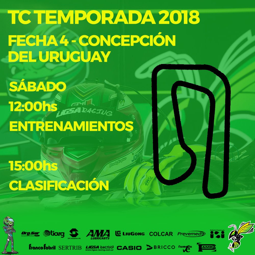 MGiallombardo's tweet photo. #TCenConcepcion Estos son los horarios de la jornada de hoy. Acordate que podés verlos en directo por @canaldeportv y por el canal de YouTube de la @actcargentina https://t.co/60Bq7IGf22