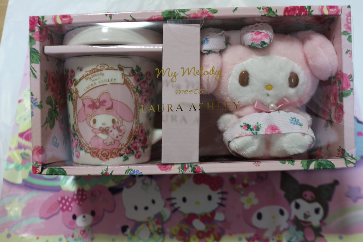 マイメロ ローラアシュレイ ぬいぐるみ