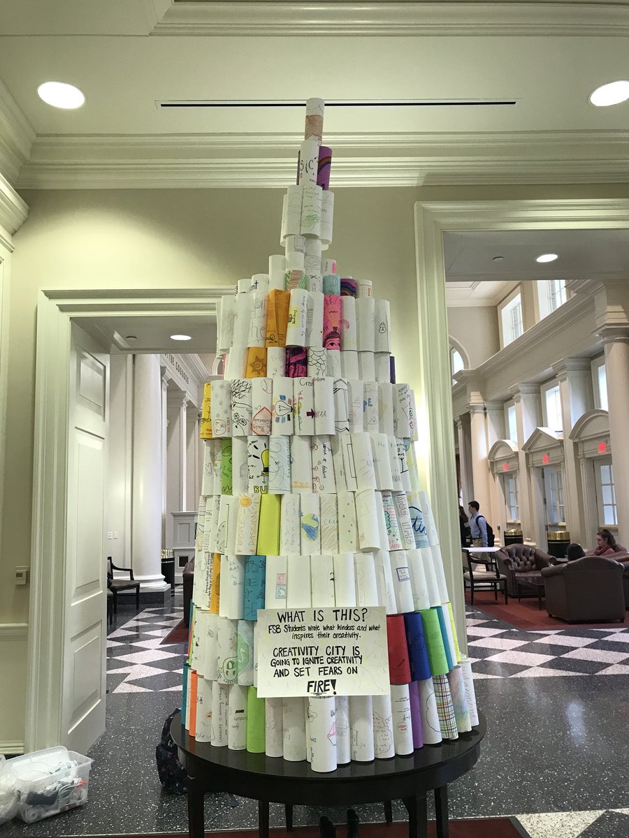 eymancreative's tweet image. More creative awesomeness from @MiamiU_ENT students for @WorldCreativity week. Celebrating creativity in business #wciw