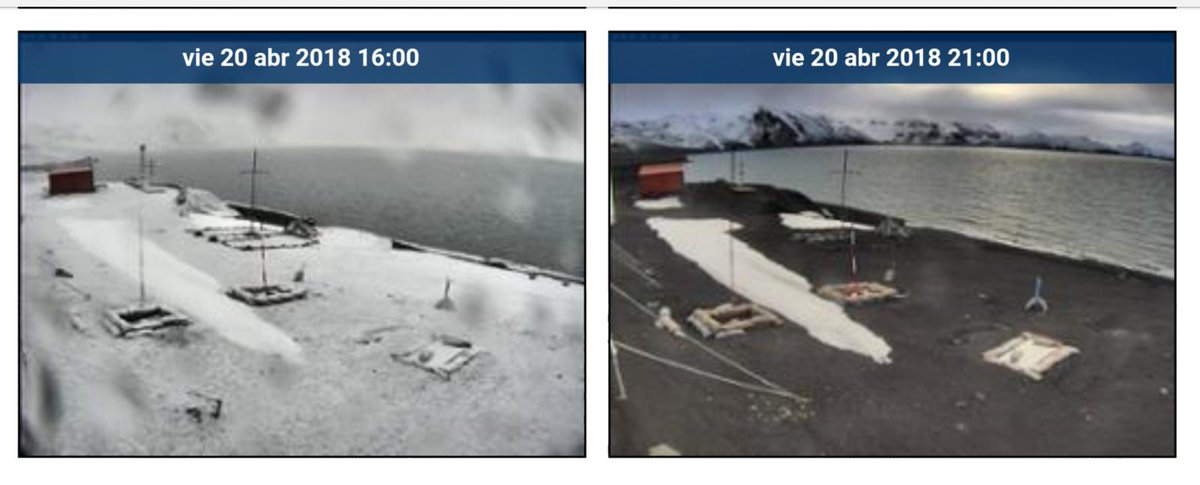 Antartica_ET's tweet photo. #FelizSábado os mostramos unas fotografías de la #BaseGabrieldeCastilla que nuestro sistema de invernada nos envía.
Isla Decepción #Antartida XXXI Campaña @Antartica_ET @EjercitoTierra @Defensagob @CSIC @AntarcticReport @sumelco @Fundacion_Polar https://t.co/3MeWVTuPlI