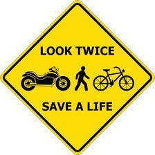 If #Springtime has finally sprung please #LookTwice for #Pedestrians #Cyclists and #MotorCyclists.
