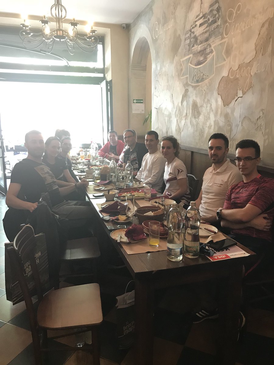 ServicePlusIT's tweet photo. Well deserved rest !!! #SPteam #SPwayoflife #belgrademarathon #BeogradskiMaraton https://t.co/O6sZyn8RFO