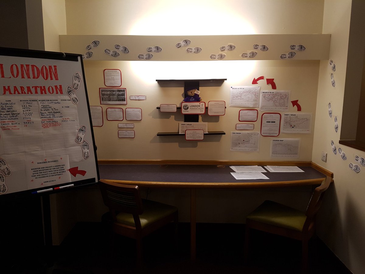 READY, SET, GO!! Euston is ready to welcome the runners and their supporters. #londonmarathon 
<a href="/SDEBDD/">simon ewins</a> <a href="/LauraEvans81/">Laura EvansWrobleski</a> @R4chelMcKeeman <a href="/taitharris/">alice tait-harris</a> <a href="/celia_bau/">Celia Bau</a> @anelisglodean