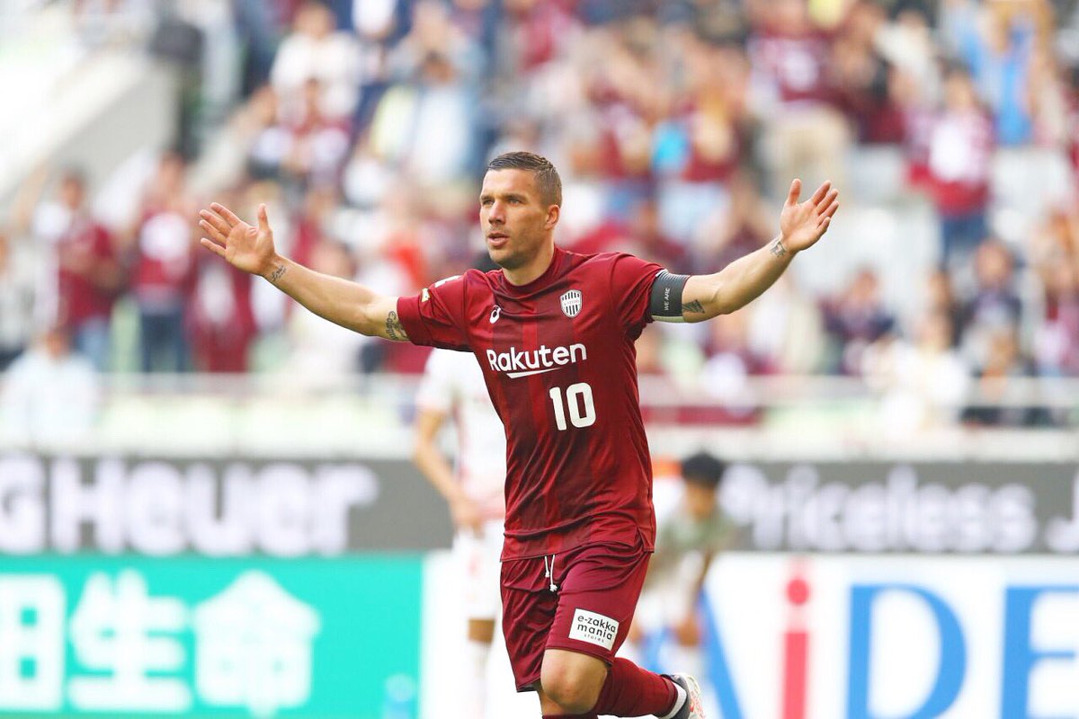 Lukas Podolski Com Happy To Help My Team With 2 Goals Today A Great Feeling That Will Never Get Old Visselkobe Lp10 Vissel Kobe T Co Mgdh9wwejh