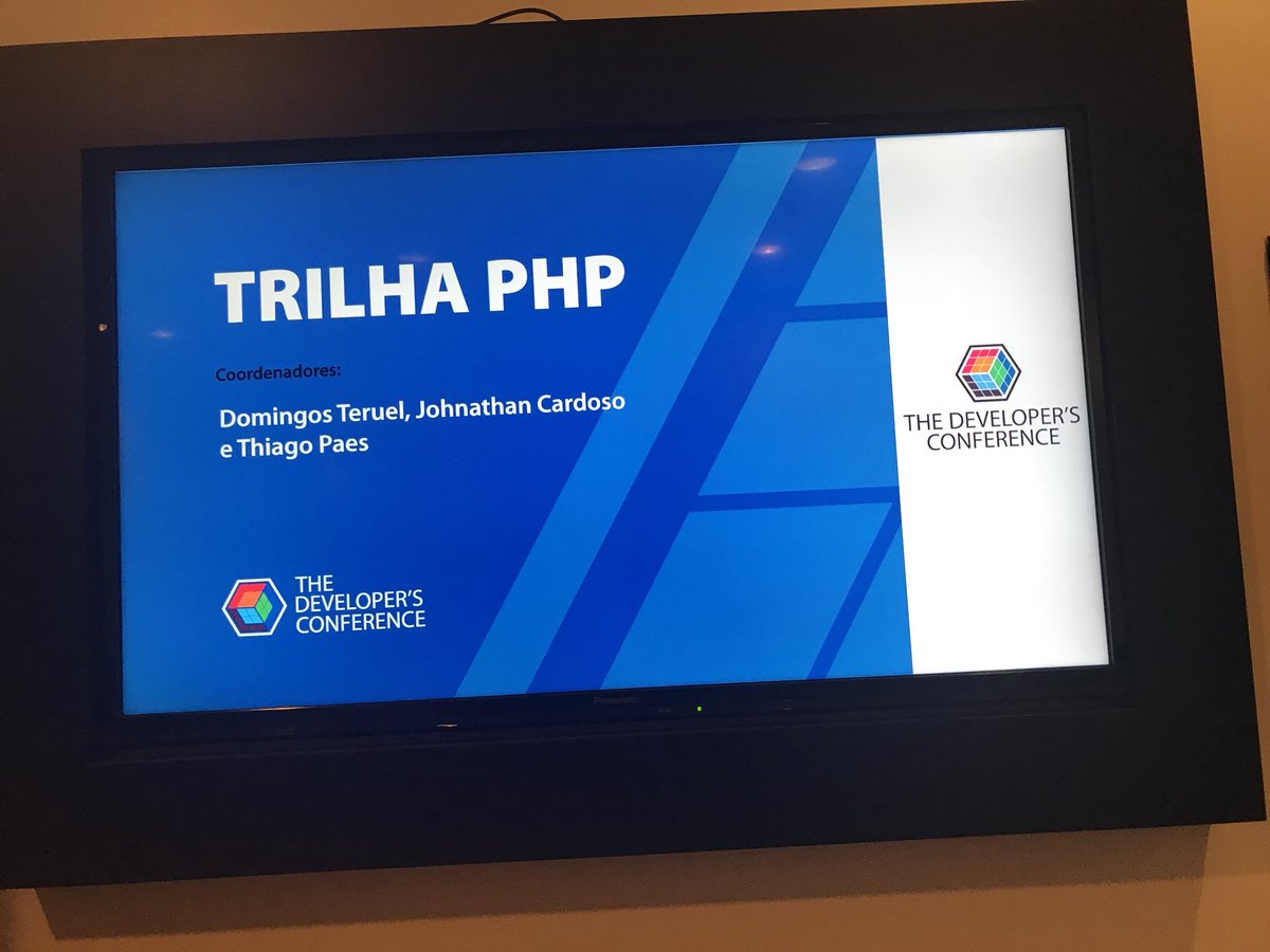 PHP_SC's tweet image. É hoje galera tem trilha #php aqui na #theDevConf #phpSC