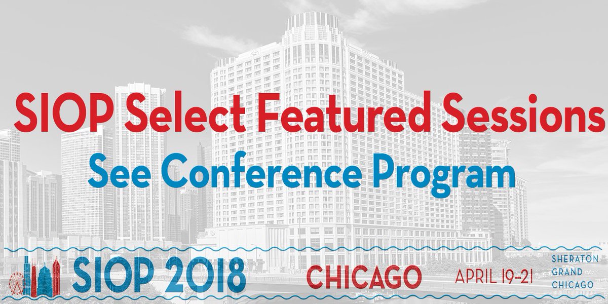 SIOPtweets's tweet photo. Thinking about nominations for the 2019 SIOP & SIOP Foundation awards? Today’s #SIOPSelect session with Distinguished Teaching and Early Career Practice Award winners can provide inspiration. 10-11:20 am in Chicago X. https://t.co/iaTehpMh1Y https://t.co/jYyHXfwrWQ