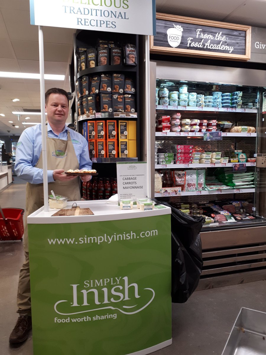Tasting at <a href="/Horkanssv/">Horkans Supervalu</a> <a href="/SuperValuIRL/">SuperValu Ireland</a> on this summer day! <a href="/DonegalFood/">Donegal Food & Stuff</a>