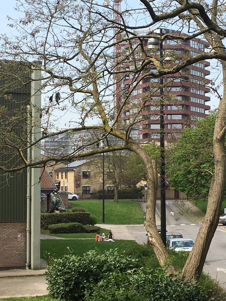 RobinHawkes1's tweet photo. .@hackneycouncil planning app for @save_britannia ignores loss of green spaces in its grounds because they’re not “designated open space”.Over 60 mature trees to be lost as well as spaces used by many Britannia users-to be built over in massive over development. @shoreditchpark https://t.co/LRh5rs09Sf