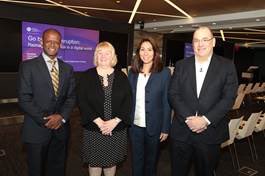 Discussing the CFOs agenda for digital disruption with Carol Calandra <a href="/EYnews/">EY</a>  Chris Kite <a href="/Oracle/">Oracle</a> and John Mulhall <a href="/KPMG/">KPMG</a>