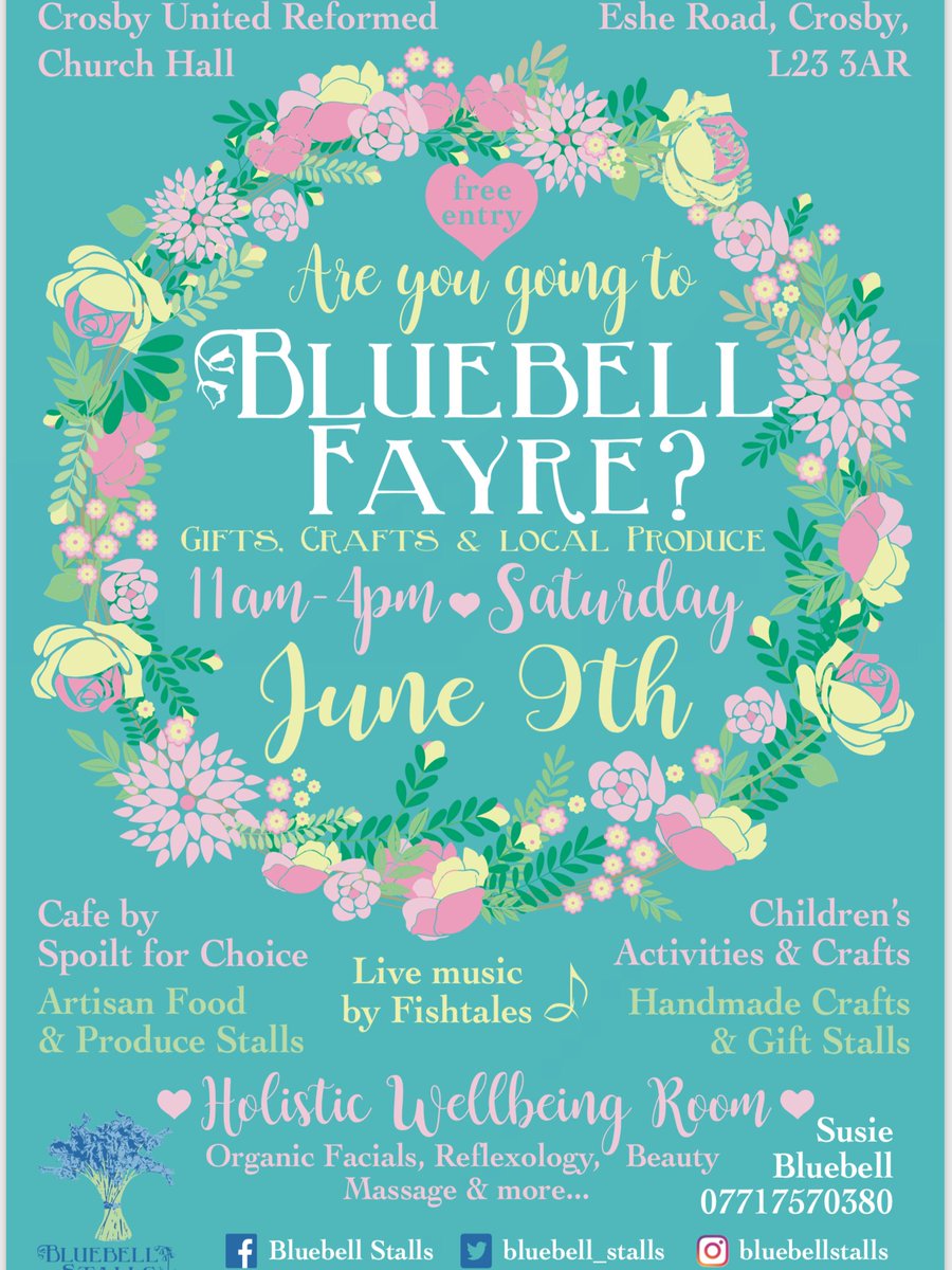 Hi #Merseyhour 
Check out our new poster for our JUNE fayre!