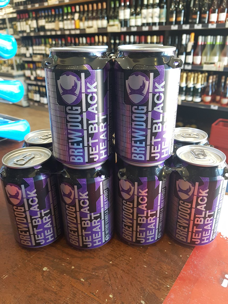 Limited Edition Nitro Vanilla Milk Stout from <a href="/BrewDog/">BrewDog</a> just arrived!
