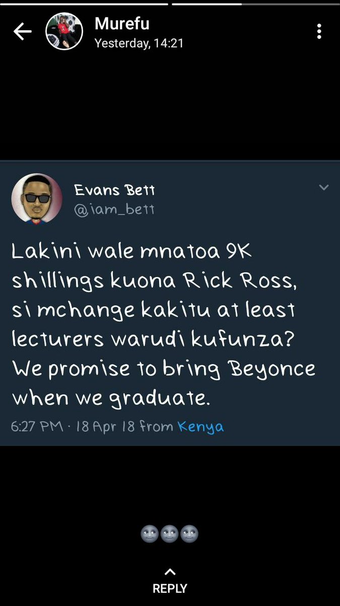 kipyegonRonoh2's tweet image. Trending
@iam_bett 
#EndLecturersStrike