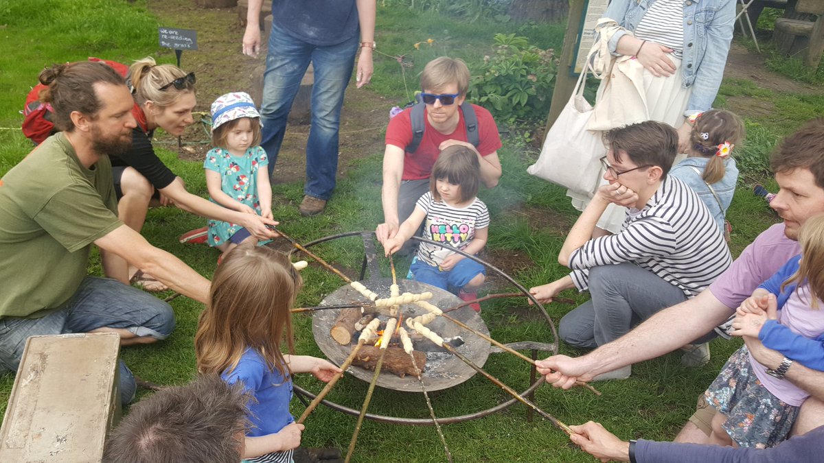 The rain has stopped and hasnt put our fire out! Cooking with <a href="/APEProjectCIC/">A.P.E. Project CIC</a> at Wild Outdoors Day 11-5pm