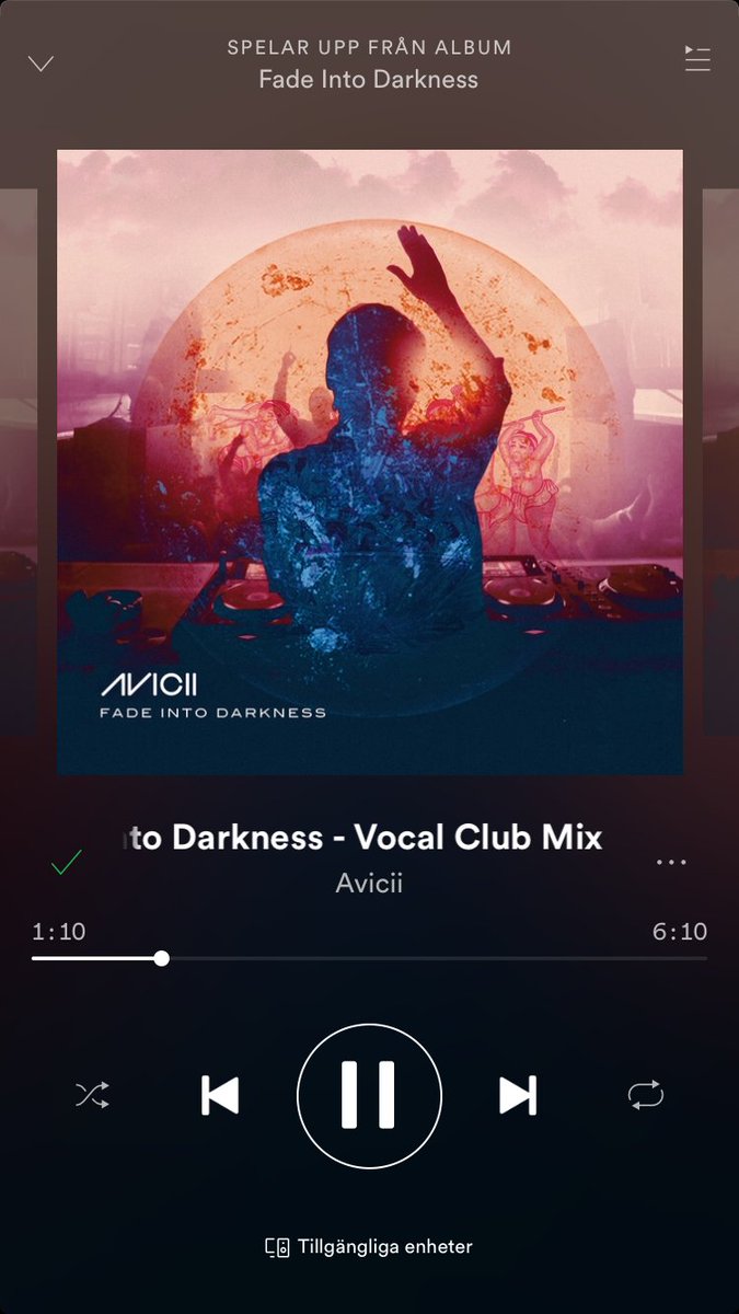 My all time favorite. I know you're in a much better place now, a place that knows no sadness, illness or pain. Vene, vidi <a href="/Avicii/">Tim Bergling</a>. ❤️