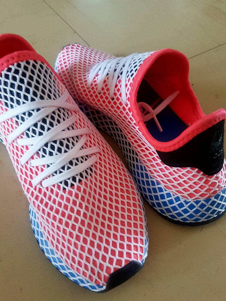 KimPreskChiante's tweet photo. J'ai craqué pour les #Deerupt Adidas 😍
J'ai plus d'une trentaine de paires de baskets 👟 #BasketsAddict 😄 https://t.co/dH3UtytgoE