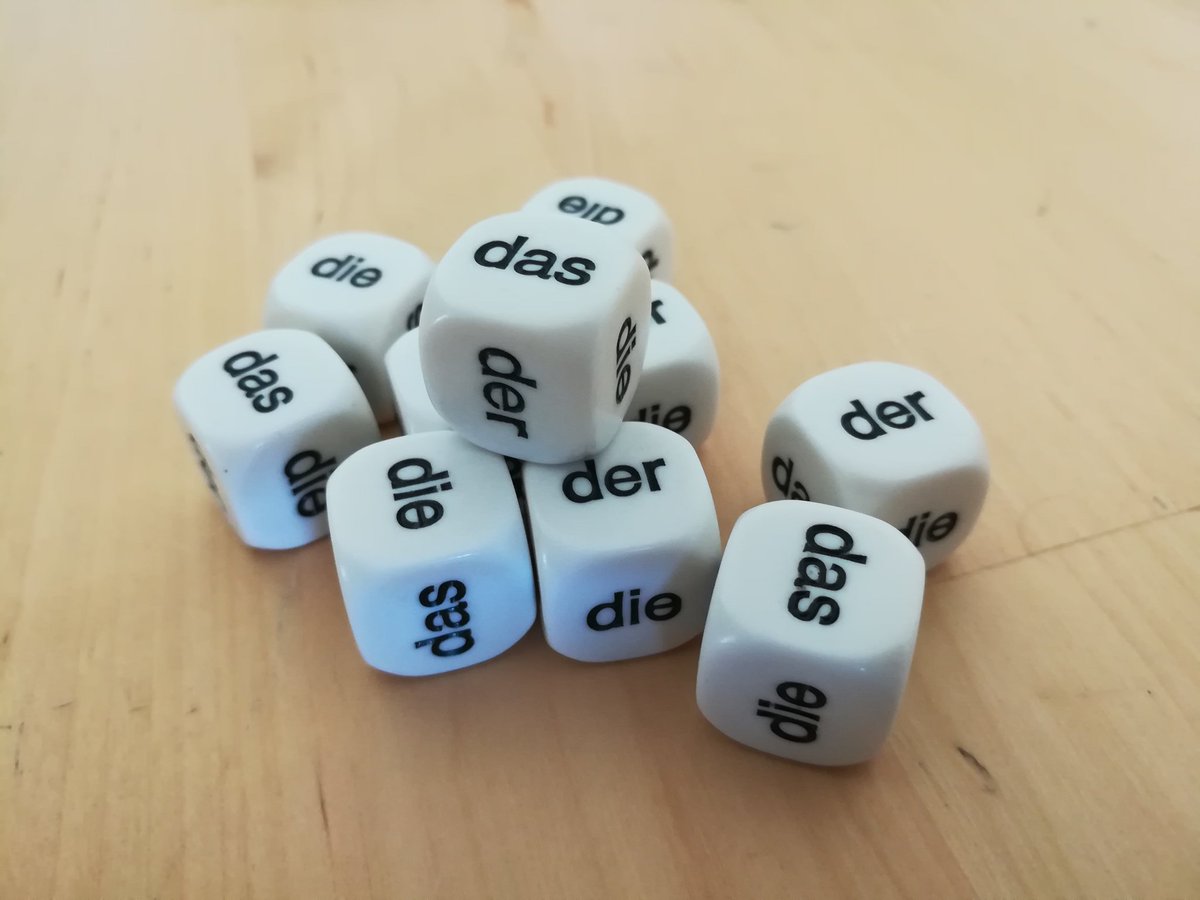 Our German teacher always tries to give hints how to choose the right article for a noun. I decided to get some helpers for my own method. #deutsch #derdiedas