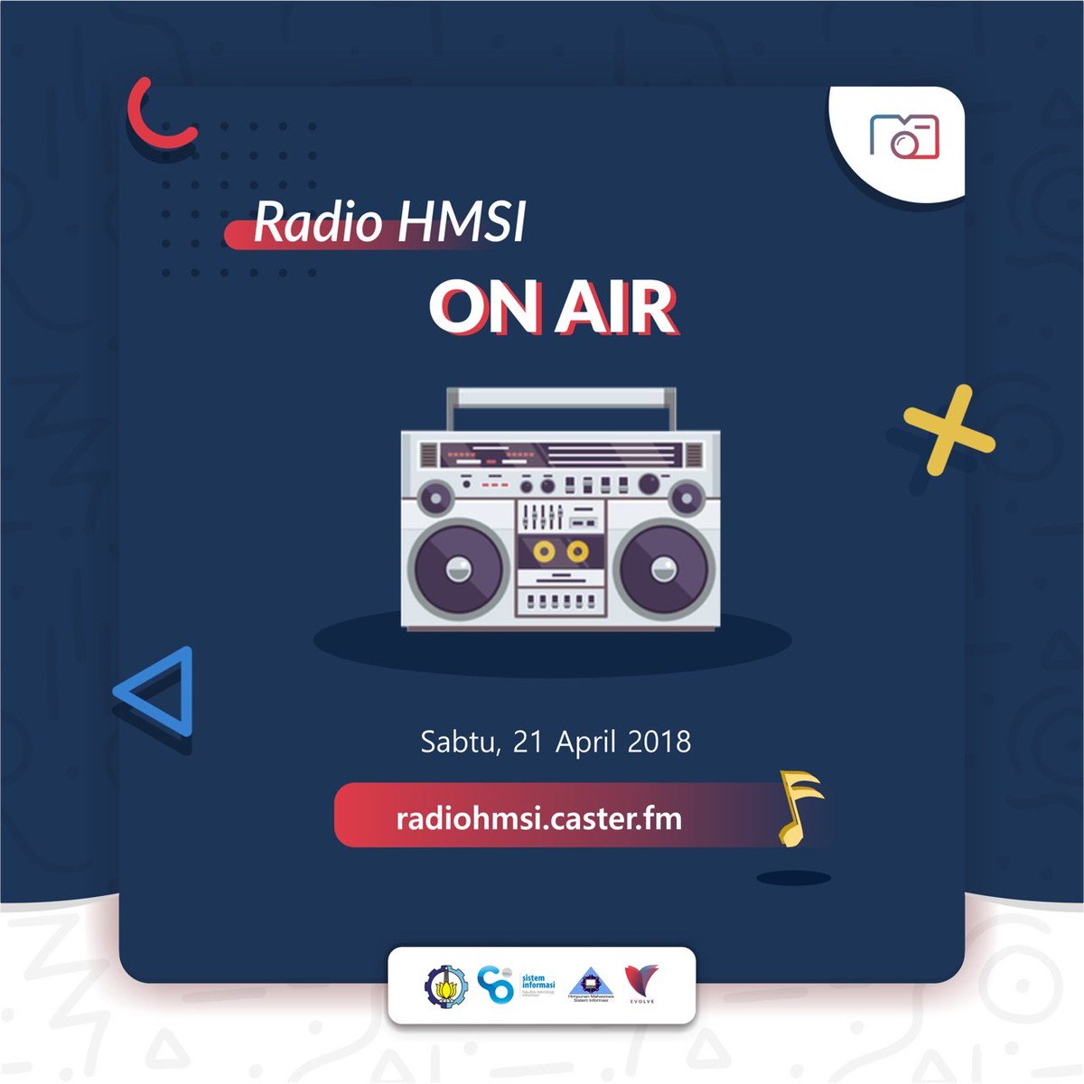 HMSI_ITS's tweet photo. "Throwback SOLASI"
Jam 7 bangetttt, buruannn stay tune di https://t.co/5qyxaCxhDL
Malming gabut? Galau? Resah?
Jangan khawatir ! Dengerin aja Radio HMSI ! Yuk yuk yuk !!!
Stay tune yaaaaa π€
#RadioHMSI
#IMago
#HMSIEvolve
#ITSSurabaya https://t.co/PCFhGkWQtp