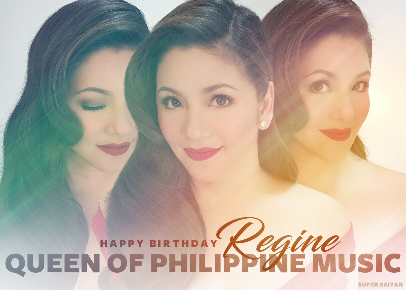 Happy birthday to the QUEEN of PHILIPPINE MUSIC Regine Velasquez

HappyBirthday QueenRegine 