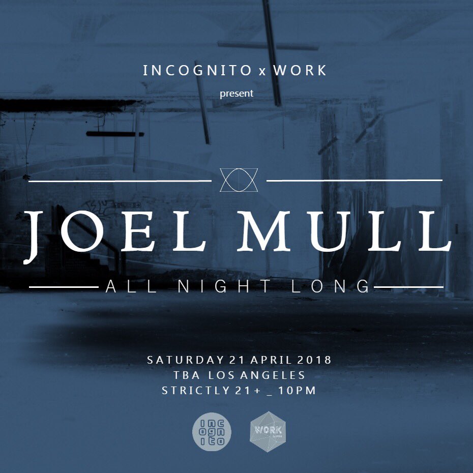 mmeyn1's tweet photo. Tonite Sat April 21, marathon 8-hour set by one of the pillars of Swedish Techno - @joel_mull Presales are required for non-regulars and they close at 6pm sharp this evening. #iluvincognito #incognito #workby6am #joelmull #parabel #drumcode #drumcodearmy https://t.co/os5UNpanfy