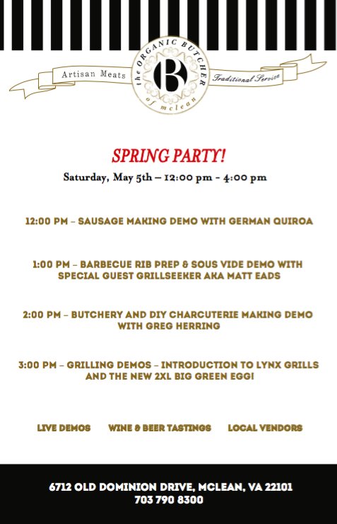 ORGANICBUTCHER's tweet photo. Spring Newsletter (+ Event) - https://t.co/rRjGp0HHCF https://t.co/ar3VQnfhTd