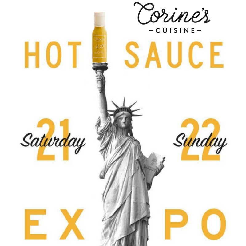 corinescuisine's tweet photo. Today and tomorrow ONLY!
Stop by the #CorinesCuisine booth at the @nychotsauceexpo for some delicious samples!
#NYCHotSauceExpo https://t.co/jS99WgJIgr