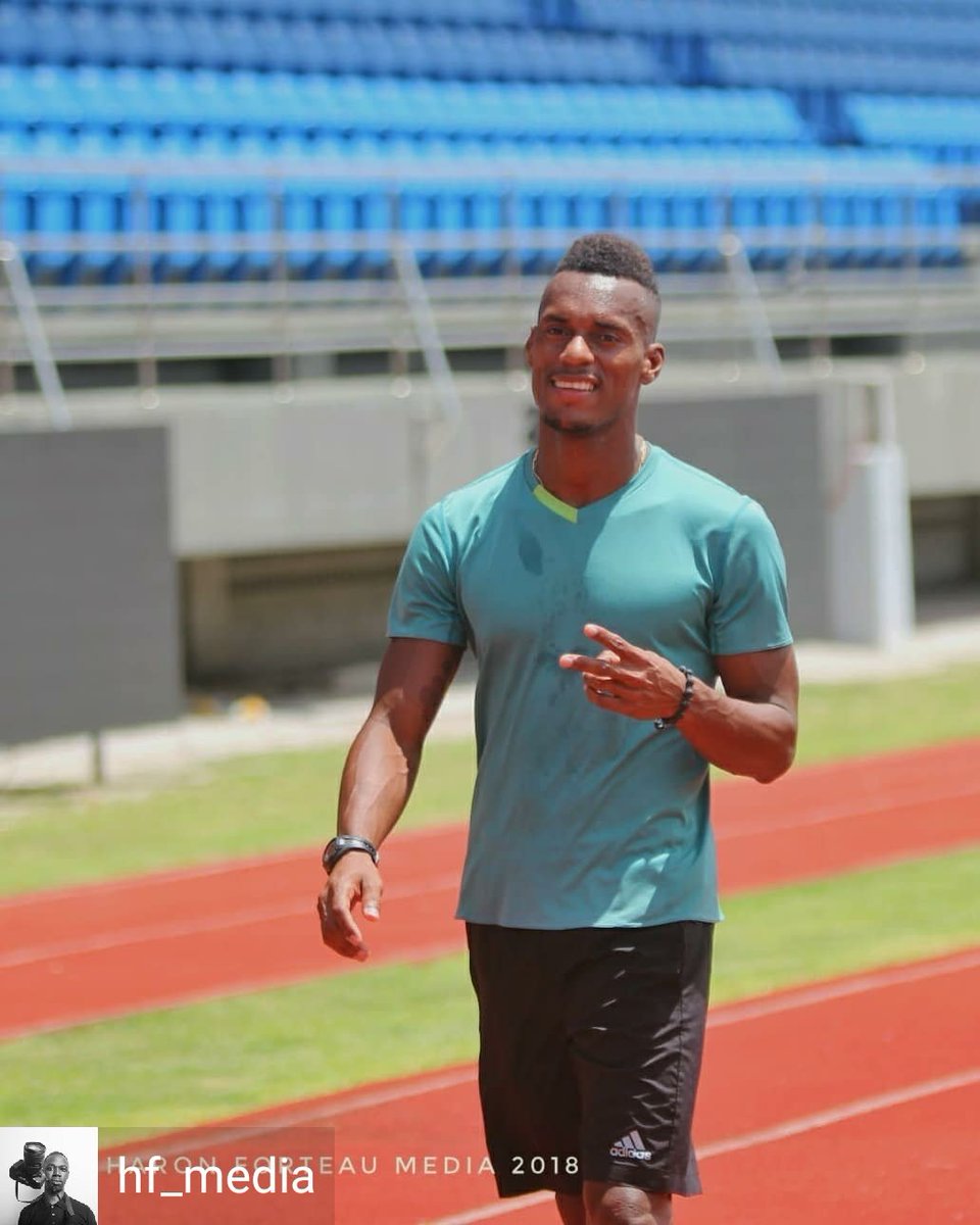 haron_f's tweet photo. International Athletes at the Kirani James Athletic Stadium for the #Grenada Invitational (@grenadainvite) warming up and getting some light training drills in. #hfmedia https://t.co/TiEoKSj4sX
