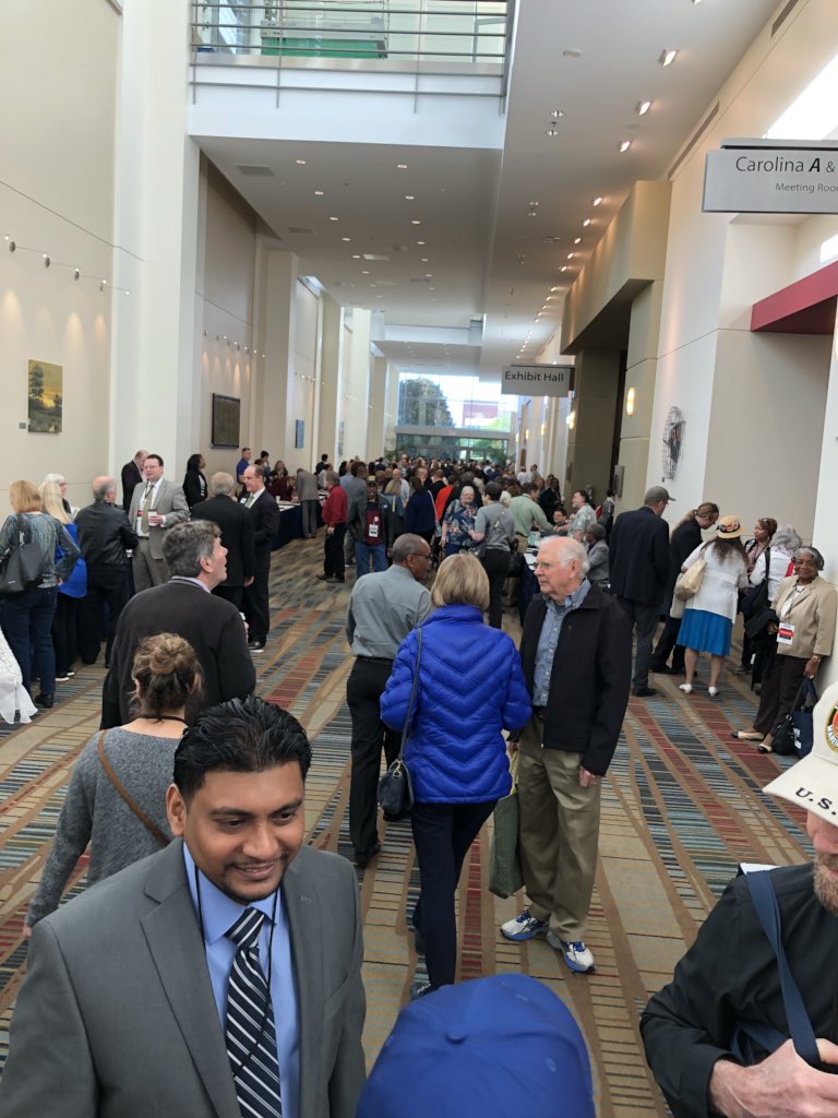 LancasterSCDems's tweet photo. Lancaster County is representing at the 2018 SC Democratic Convention! Call to order should happen soon, then we will hear our keynote speaker, candidate speeches, and vote on the 2018 Democratic platform!
The blue wave is coming!
๐#BlueWave2018๐
#SMACKTheRedOUT https://t.co/rJ1hEjYjpP