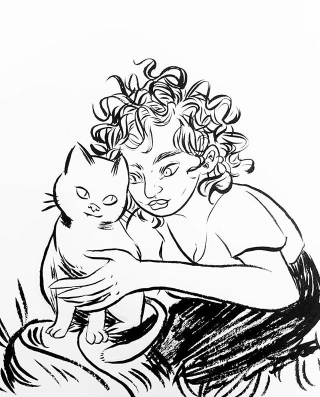 janedansjungle's tweet photo. Speed draw of the day, almost 4 month of everyday drawing.
Petit dessin du jour, bientôt 4 mois de dessin quotidien. 🌱🌳
#draweverydamnday #learnbetter #progressdrawing https://t.co/pLsWoXkQuj