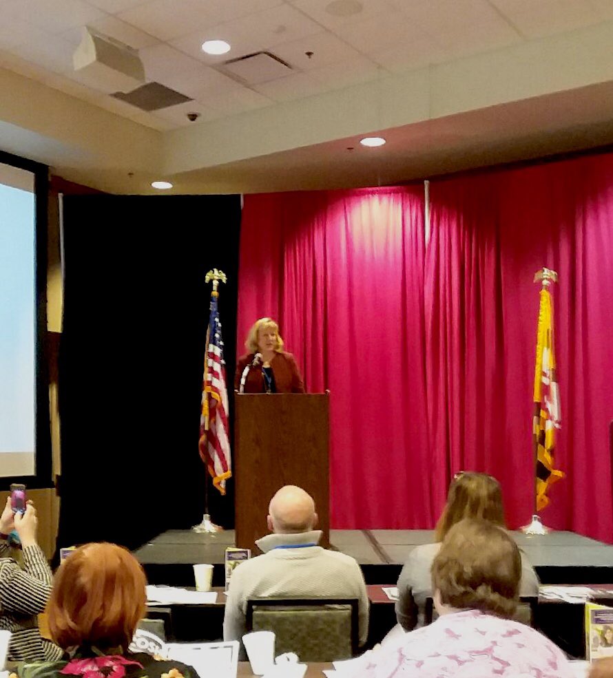 District4Senate's tweet photo. Happy to see western Maryland #democrats this weekend at @RockyGapResort for the #DemSummit2018 including our amazing #frederickcounty executive @JanGardnerExec https://t.co/0EE3xKfDtx