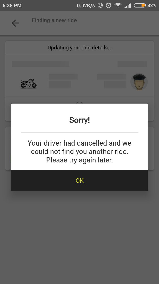 mahendra021994's tweet image. Did youe driver always cancel ride without any prior notification?

@ola_supports 

#wasteoftime #olabadservice
