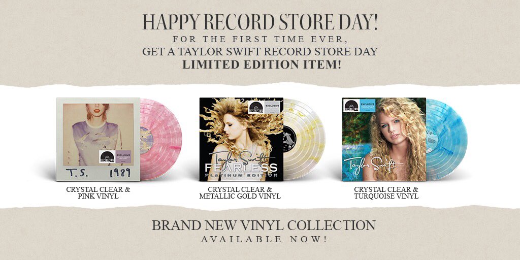 Taylor Nation On Twitter Happy At Recordstoreday Were