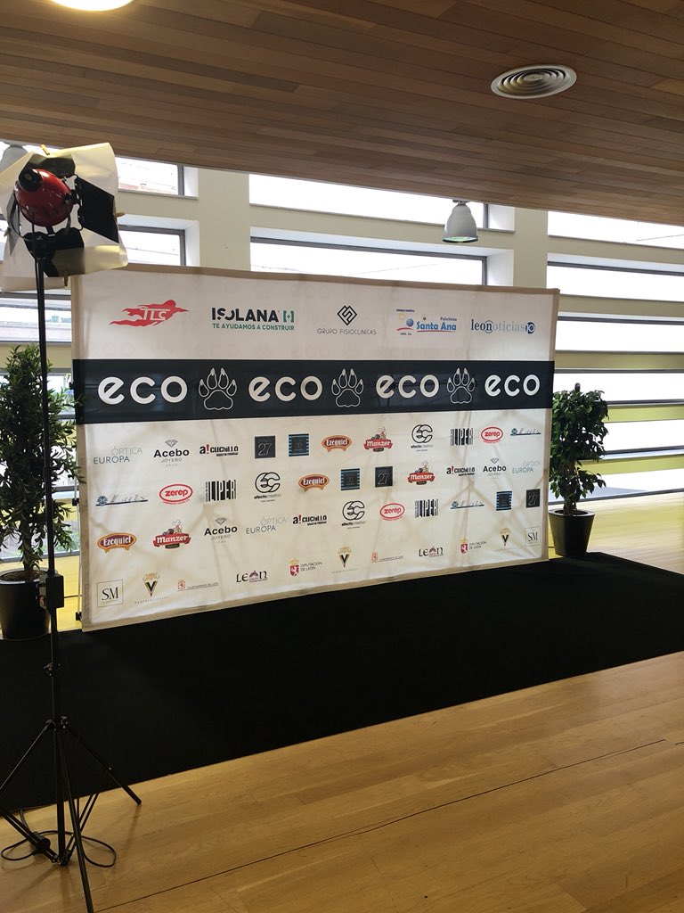 Todo preparado para dé comienzo los Premios Eco 2018 #leonesp #premiosEco