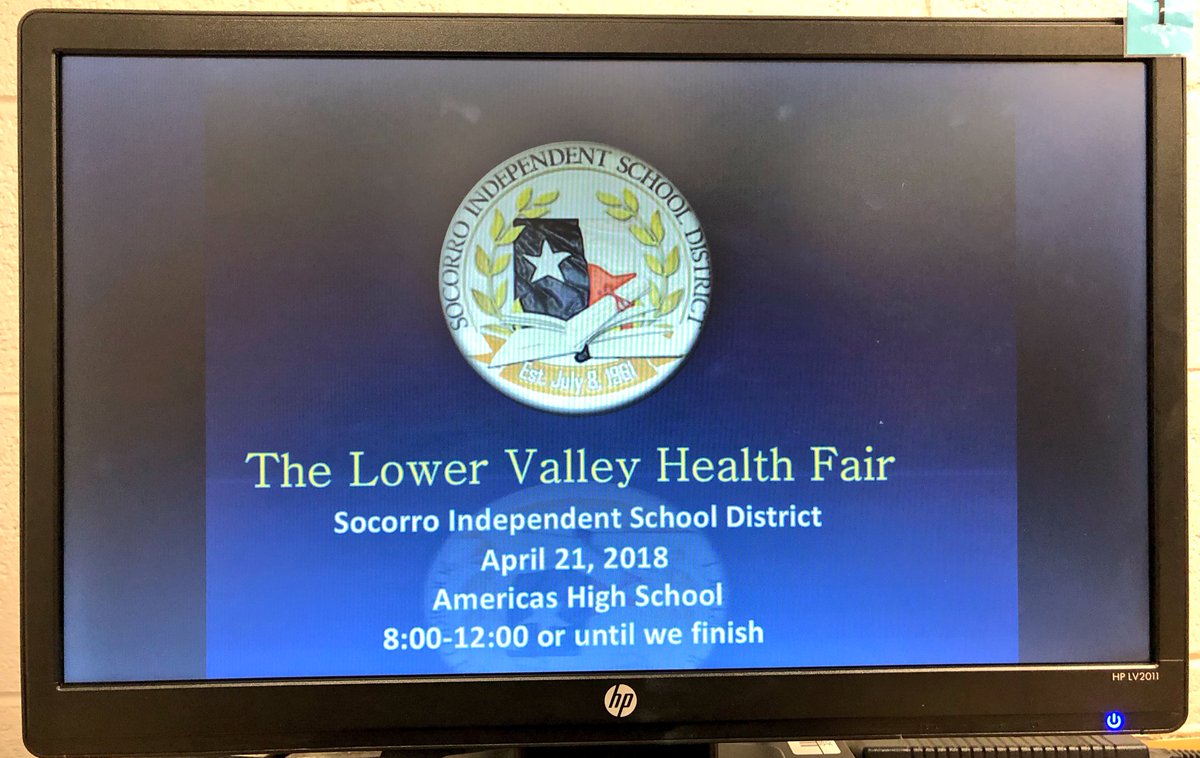 AParedez_SLP's tweet image. SISD SLPs training UTEP &amp;amp; NMSU Graduate students for the Lower Valley Health Fair at Americas HS. #SISD_SLP #SISD_SPED #TeamSISD