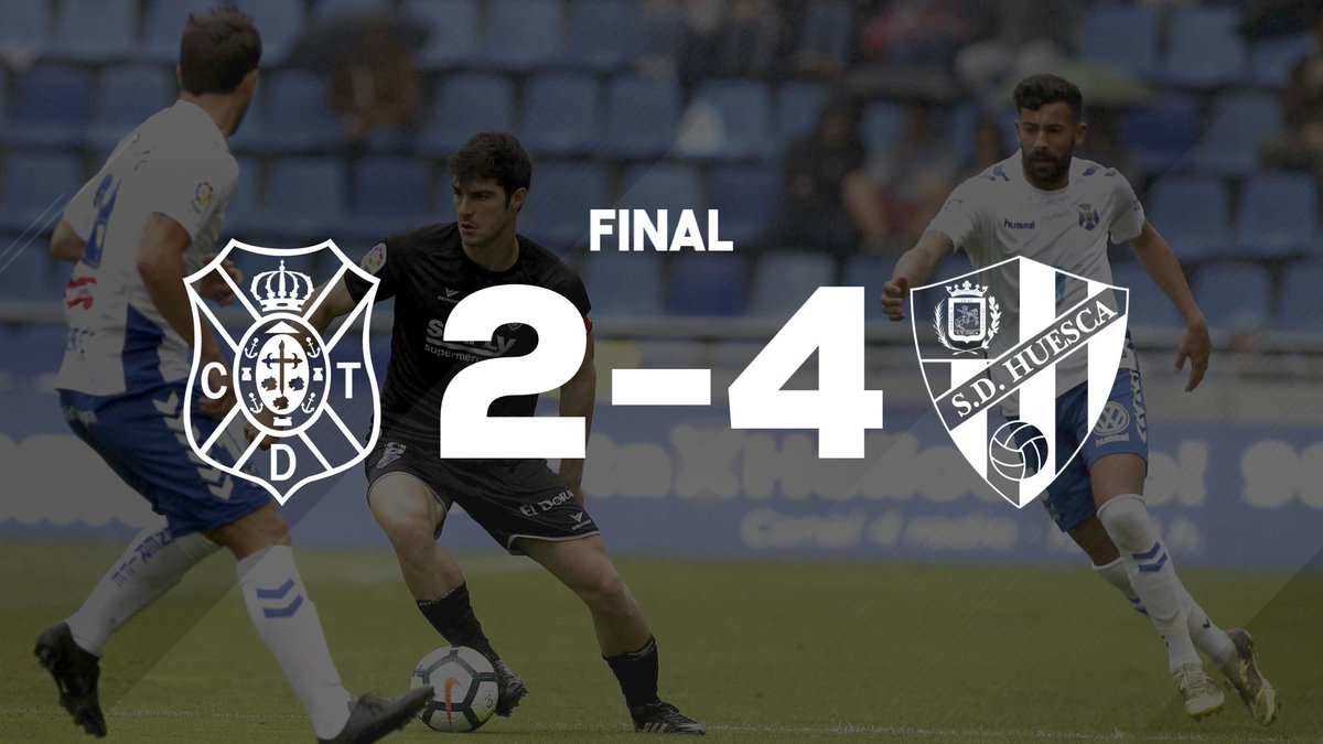 FINAL | ¡Hemos vuelto! 💪🏻

#TenerifeHuesca #AquíNoSeRebla