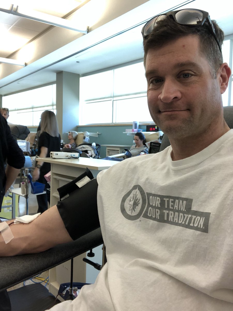 Jeffrey Huzel (@stretchwpg) on Twitter photo Wear white, give red. #WpgWhiteout #GoJetsGo #GiveLife #NHLJets Wear white, give red. #WpgWhiteout #GoJetsGo #GiveLife #NHLJets