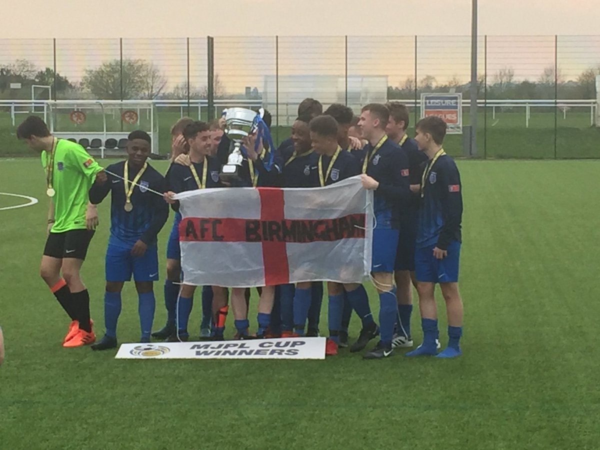 Well done to the u16’s on winning the mjpl cup!! #mjpl #champions #afcbirmingham <a href="/afcbhamydc/">AFC Birmingham</a> <a href="/AFCBAcademy/">AFC Birmingham Academy</a> @JohnBak50716229