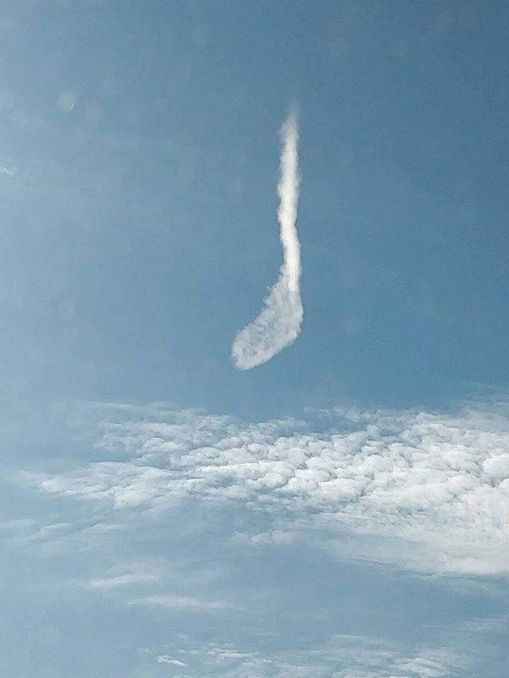 Looks like our boys received our sticks we laid out for them. This was spotted over Saskatoon. #HumboldtStrong