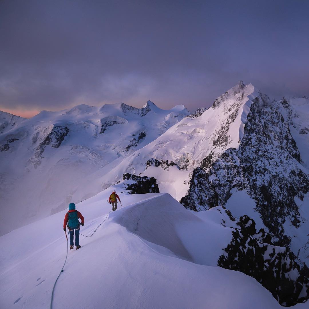 instagram's tweet photo. Today on our story: join @TibbettsPhoto on a mountaineering expedition in the European Alps 🌬 https://t.co/q3Qe6KfN6F https://t.co/1YgPJnQCSB