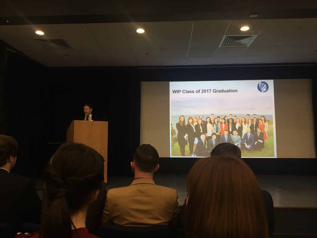 WIPLive's tweet photo. Delighted to mark the graduation of the Class of 2017 at the National Gallery of Ireland. With @rolynagh welcoming #WIP17 to the WIP Alum community https://t.co/1iaBRxJ7b8