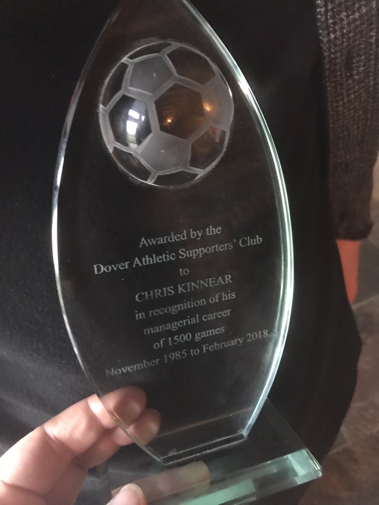 FayeKinnear's tweet photo. So come home with this #thankyou #DoverFC https://t.co/03gZTSAs9L