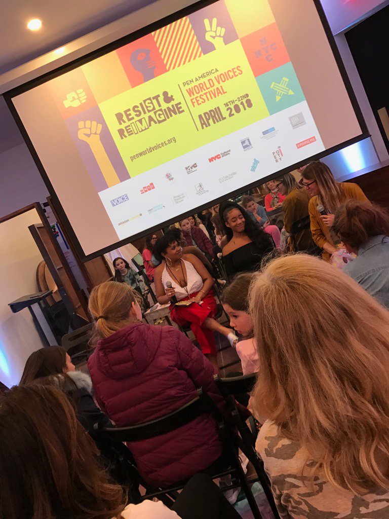 meglemke's tweet photo. RAD WOMEN @PENamerican @PENworldvoices #NextGenerationNow https://t.co/m7oFdQ4rRV