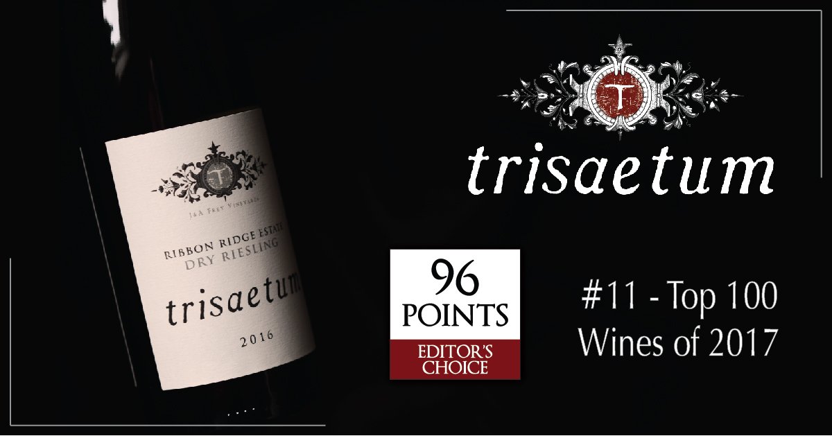WineEnthusiast's tweet photo. In 2017, @trisaetum had 7 different Rieslings rated 93 points or higher by Wine Enthusiast! https://t.co/jaAukF4XJ0 [Sponsored] https://t.co/iI3d1b2ulT