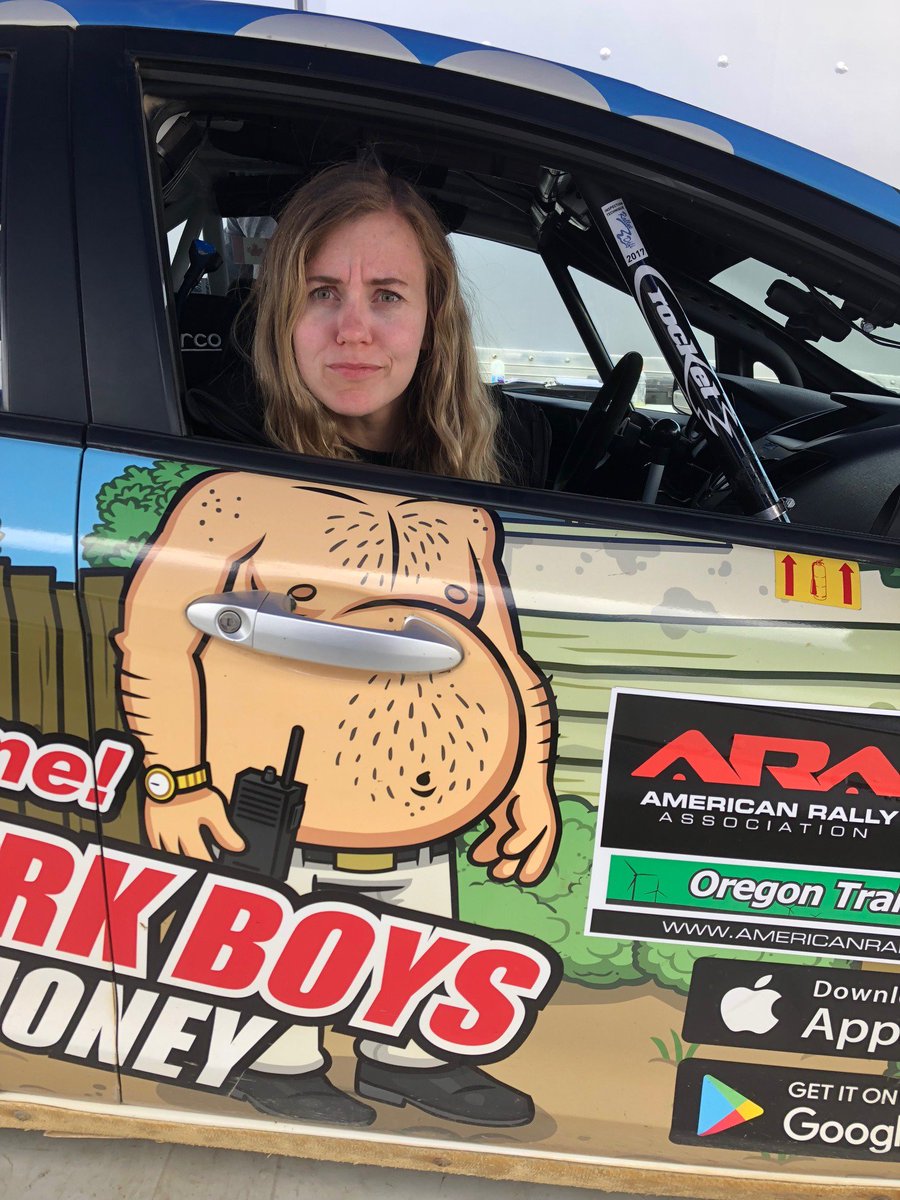 TPBGAME's tweet photo. @EastSideGames co-founder, Jason Bailey, is racing in Portland at the @OregonTrailRly. Along with his co-driver, @ljunnila, they are kicking a** &amp; winning their race!
#oregontrailrally #OTR2018  #tpbgame #tpbesg https://t.co/V9s6gAC4ev